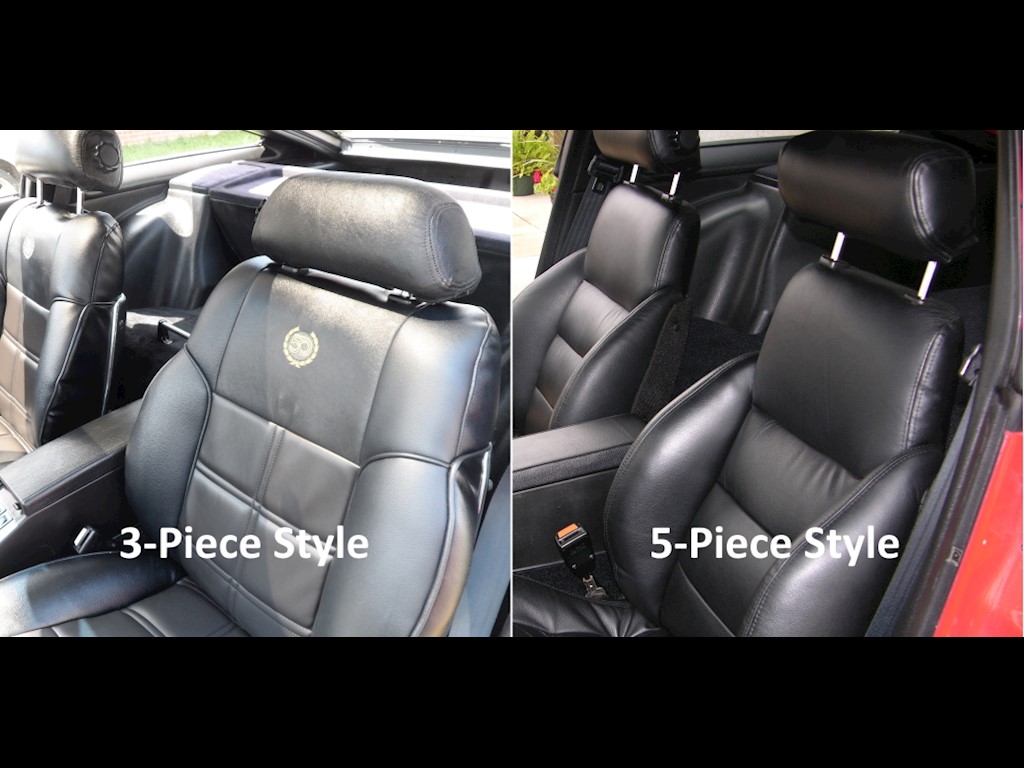 Custom Faux Leather Front Seat Covers For Nissan 300ZX (1984-96) – Choose From 13 Colors