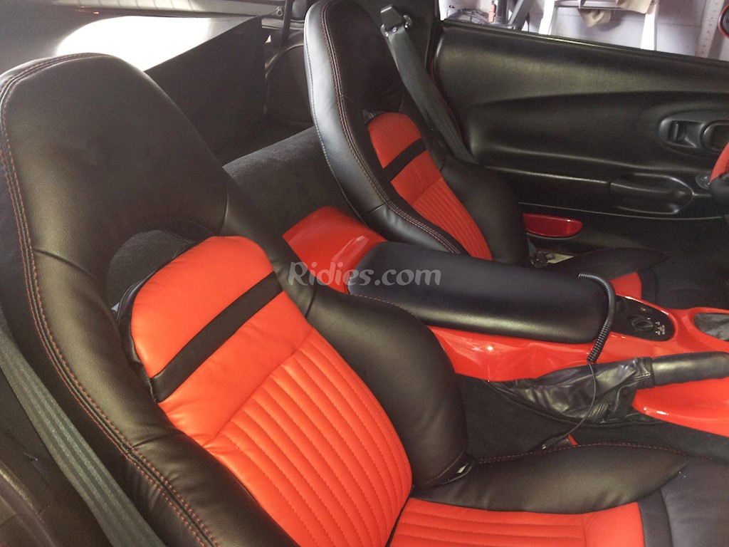 1997 2004 C5 Corvette Synthetic Leather Seat Covers Ris Com