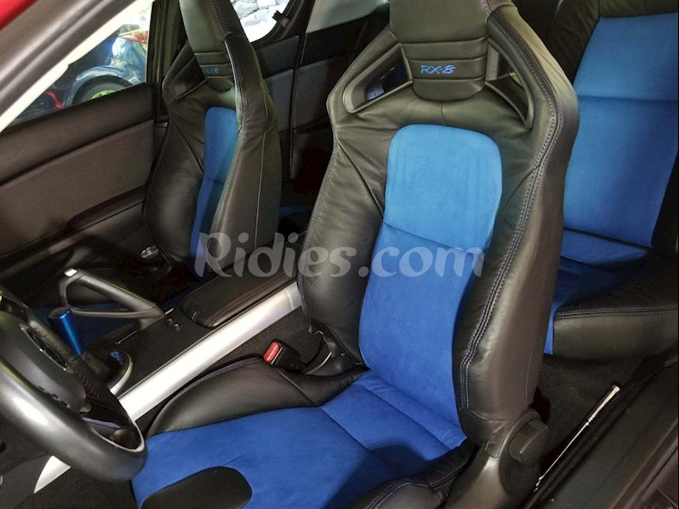 20092011 Mazda RX8 R3 Recaro OEM Replacement Leather Seat Covers