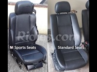 1999-2005 BMW E46 OEM Replacement Leather Seat Covers