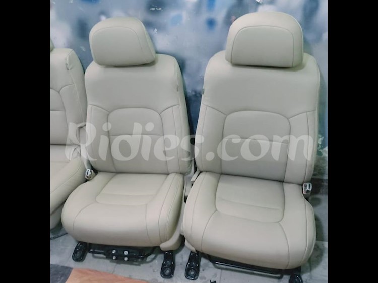 Toyota Land Cruiser (2008-2021) Leather Replacement Seat Covers ...