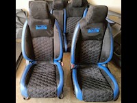 2016-2021 Honda Civic OEM Replacement Leather / Suede Seat Covers