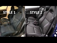 2002-2006 Acura RSX OEM Replacement Leather Seat Covers
