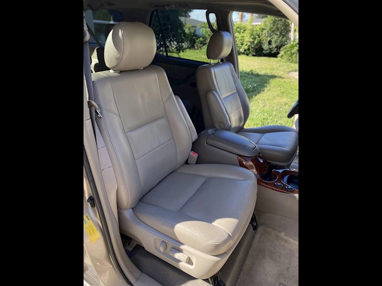 thumbnail image 2 of Driver Side Bottom Leather Seat Cover For 2005-2007 Toyota Sequoia - Tan 2 of 4