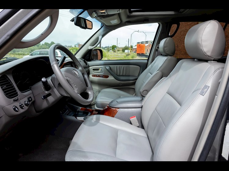 Soillar Graphite Gray Leather Seat Cover For 2007-2013 Toyota Tundra/Sequoia - Front Driver/Passenger