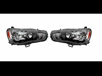 2010-2013 Mitsubishi Outlander Front Headlamps Headlights set Left and Right