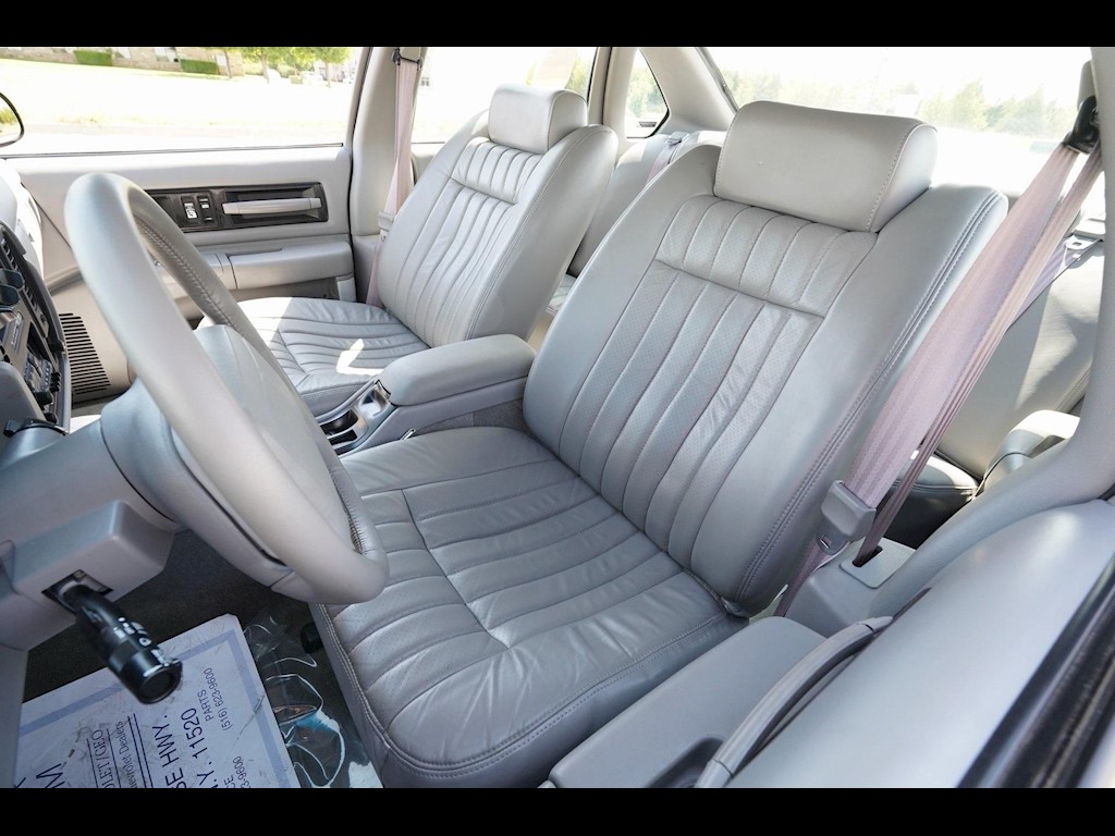thumbnail interactive-video image 1 of Texan Auto Perforated Synthetic Leather Seat Cover For 1994-1996 Chevy Impala SS - Medium Gray 1 of 3