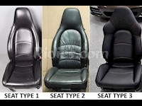 1993-1998 Porsche 911 / 993 OEM Replacement Leather Seat Covers
