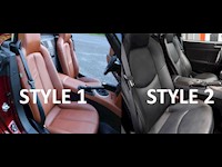 2005-2015 Mazda Miata / MX-5 OEM Replacement Leather Seat Covers