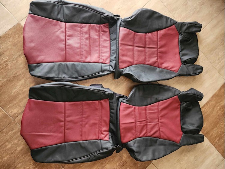1986-1989 Toyota Celica GT Sport OEM Replacement Leather Seat Covers