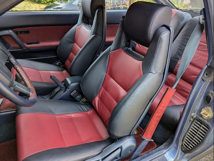 1986-1989 Toyota Celica GT Sport OEM Replacement Leather Seat Covers