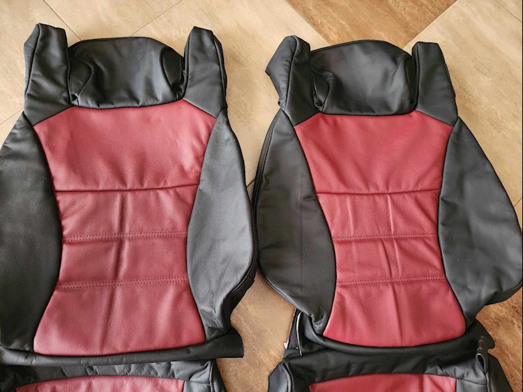 1986-1989 Toyota Celica GT Sport OEM Replacement Leather Seat Covers