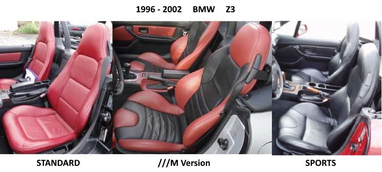 reupholster bmw z3 seats